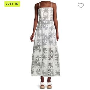 MILLY Eyelet Esme Maxi Dress